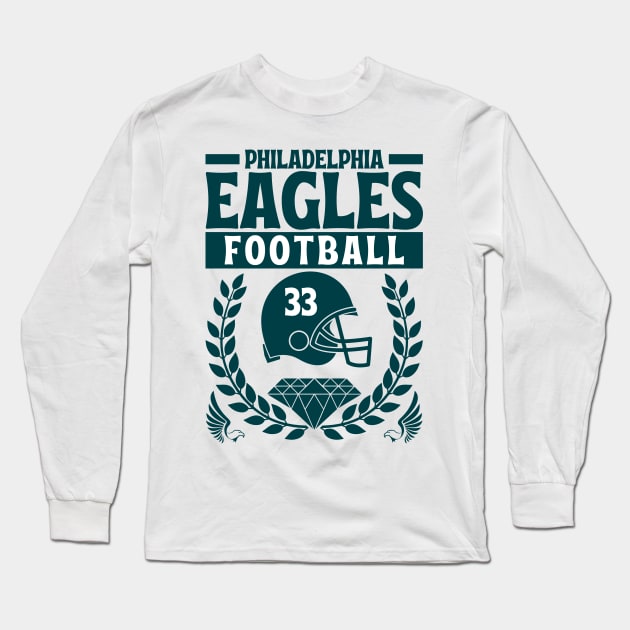 Philadelphia Eagles 1933 Edition 2 Long Sleeve T-Shirt by Astronaut.co